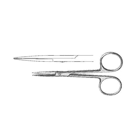 Integra Miltex Inc Scissors Iris 4" Straight Stainless Steel Each - 360-090