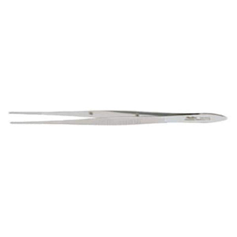 Miltex Forcep Utility Bonaccolto 4" 1.2mm Wide Tapered Tip Serrated Straight SS Each - Integra Miltex - 18-971