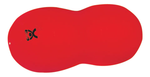 CanDo Inflatable Exercise Saddle Roll - Red - 28" Dia x 47" L (70 cm Dia x 120 cm L)