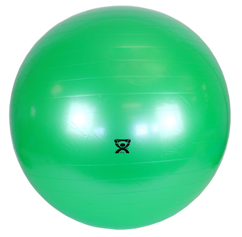 CanDo Inflatable Exercise Ball - Green - 26" (65 cm)