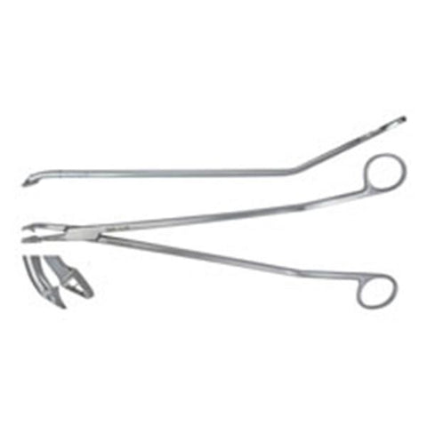 Miltex Forcep Biopsy Schubert 11" Triangular Bite S Shape Stainless Steel Each - Integra Miltex - 30-1435