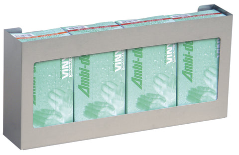 omnimed Quadruple Stainless Steel Glove Box Holder