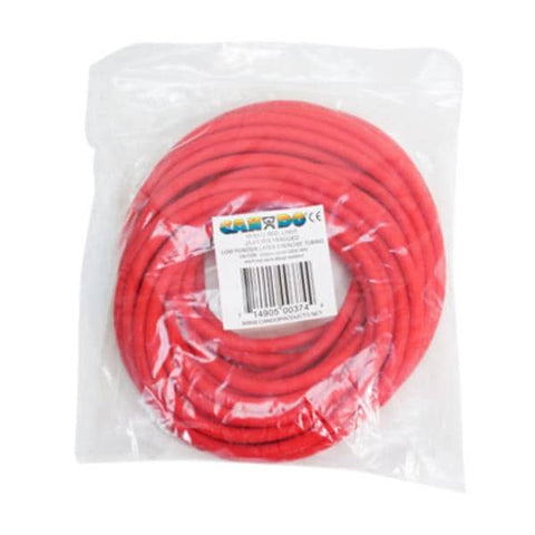 Fabrication Enterprises Tubing Exercise CanDo 25' Red Light Each - 41183