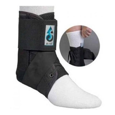 Medical Specialties Brace Stabilizer ASO Ank Ballistic Nylon BLat White Sz 2XL 15-16" Universal Each - 223187