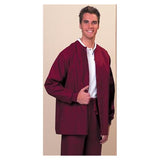 Fashion Seal Jacket Warm-Up 65% Polyester / 35% Cotton Poplin Fashion Poplin Unsx Burg XS Each - 7691-XS