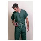 Fashion Seal Shirt Scrub Fashion Seal 78731 Unisex 4X Large Fir Green Each - 78731-4XL