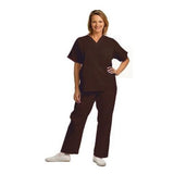 Fashion Seal Shirt Scrub Unisex Small Chocolate Each - 78004-S