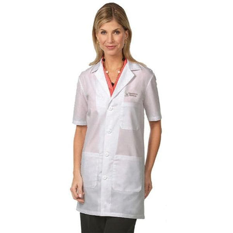 Fashion Seal Lab Coat 65% Polyester / 35% Cotton Unisex White Medium 34 in Each - 3409-MD