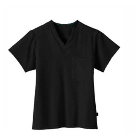 Jockey (TM) Scrubs Shirt Scrub Jockey 2200 Unisex X-Small Black Each - 2200-015-XS