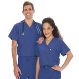 Jockey (TM) Scrubs Shirt Scrub Jockey 2200 Unisex 4X Large New Navy Each - 2200-054-4X