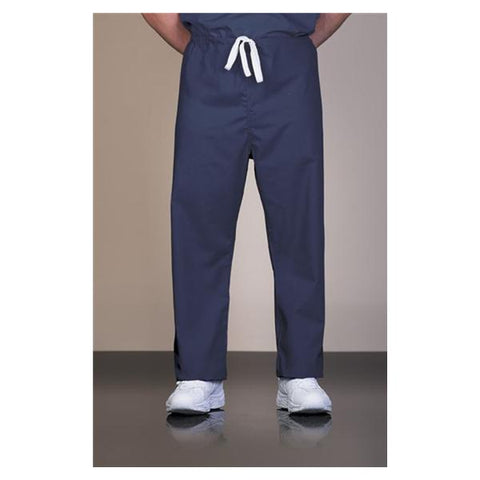 Fashion Seal Scrub Pant Unisex Large Navy Each - 825-L