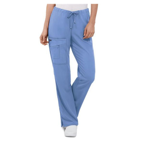 Jockey (TM) Scrubs Pant Scrub 2249 Womens X-Small Ceil Blue Each - 2249-046-XS