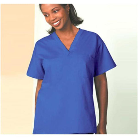 Fashion Seal Shirt Scrub Fashion Seal 6767 Unisex X-Large Blueberry Each - 6767-XL