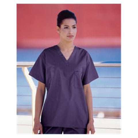 Fashion Seal Shirt Scrub Fashion Seal 6778 Unisex 4X Large Purple Each - 6778-4XL