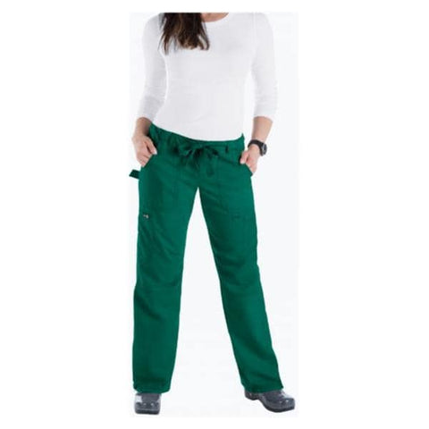 Koi by Kathy Peterson Pant Scrub 701 Womens X-Large Tall Hunter Each - 701T-33-XL