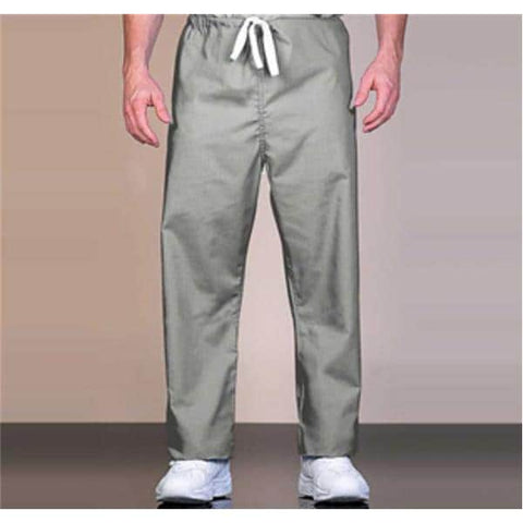 Fashion Seal Pant Scrub 55% Cotton / 45% Polyester Unisex Grey Large Reversible 1 Pocket Each - 888-L