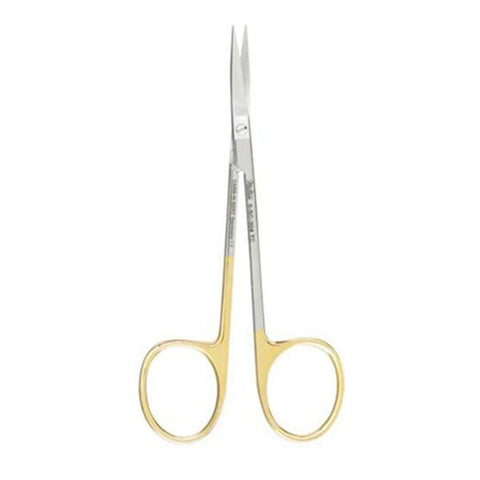 Miltex Scissors Iris SuperCut 4-1/2" Sharp/Sharp SuperCut Straight Tungsten Carbide Each - Integra Miltex - 5-SC-304TC
