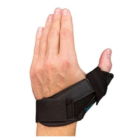 Medical Specialties Protector Teepee Thumb Suede Black Size Medium Universal Each - 223084
