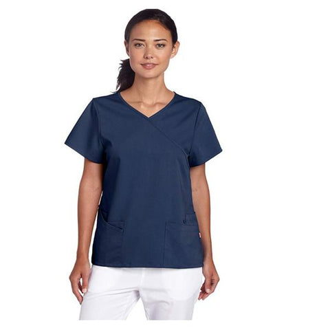 Urbane (TM) Shirt Scrub Urbane 9577 Sophie Crossover Womens 2X Large Navy Each - 9577-BNAH-2X