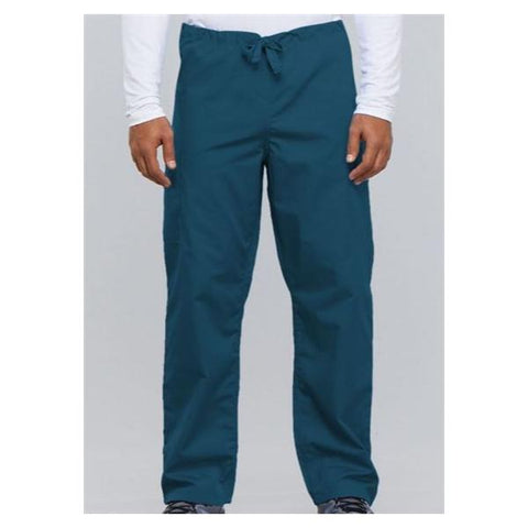 Cherokee Workwear Pant Scrub Cherokee 4100 Unisex 5X Large Caribbean Blue Each - 4100-CARW-5X