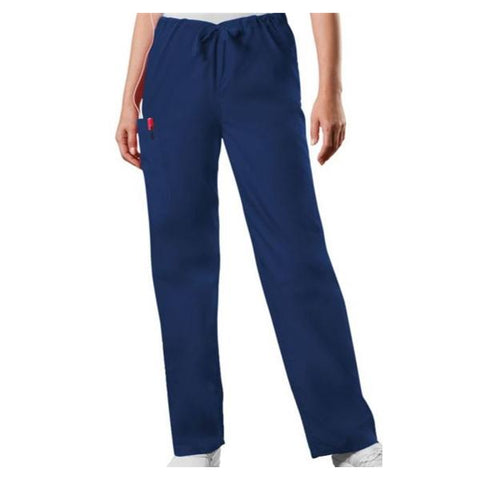 Cherokee Workwear Pant Scrub Cherokee 4100 Unisex X-Large Short Navy Each - 4100S-NAVWXL