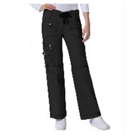Dickies Pant Scrub Dickies 857455 Womens Medium Petite Black Each - 857455PBLKZM