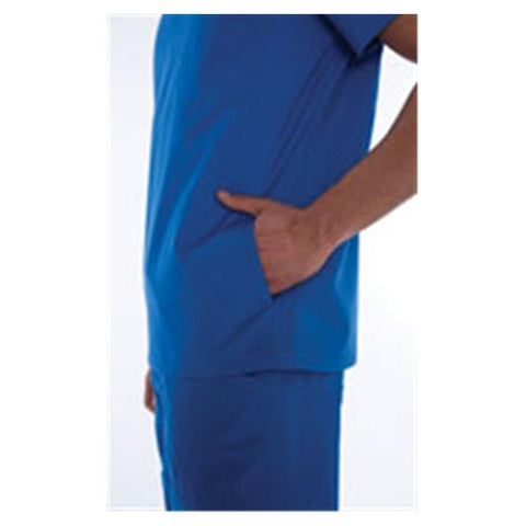 koi Design LLC Shirt Scrub 654 Jason Mens Small Royal Blue Each - 654-20-S