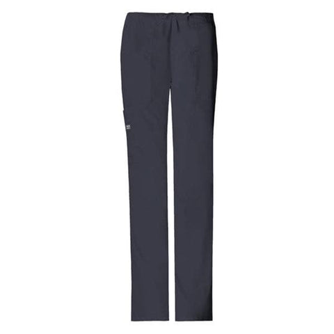 Cherokee Workwear Pant Scrub Cherokee 4044 Womens Large Petite Pewter Each - 4044P-PWTW-L