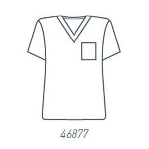 Encompass Group Shirt Scrub Essentials Unisex Large Navy Each - 46877-1N7