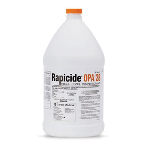 Crosstex International Disinfectant High Level Rapicide OPA/28 28 Day 1 Gallon 1/Ga, 4 Each/CA - ML02-0127