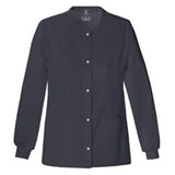 Luxe Jacket Warm-Up 51% Polyester / 46% Rayon / 3% Spandex Luxe W Pwtr 4XL 3Pkt Each - 1330-PEWV-4X