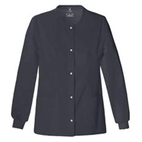 Luxe Jacket Warm-Up 51% Polyester / 46% Rayon / 3% Spandex Luxe W Pwtr 4XL 3Pkt Each - 1330-PEWV-4X
