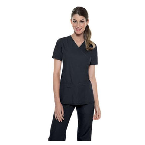 ProFlexibles Shirt Scrub Cherokee 2824 Womens 5X Large Pewter Each - 2824-PWTB-5X