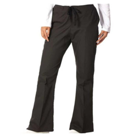 Fashion Seal Scrub Pant Womens Medium Black Each - 7077-M