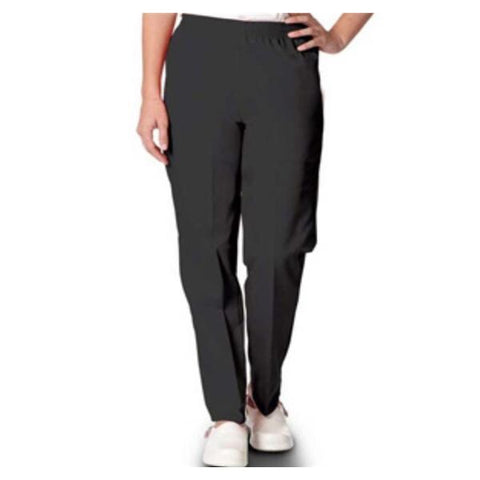 Fashion Seal Scrub Pant Fashion Poplin Womens Small Black Each - 7072-S