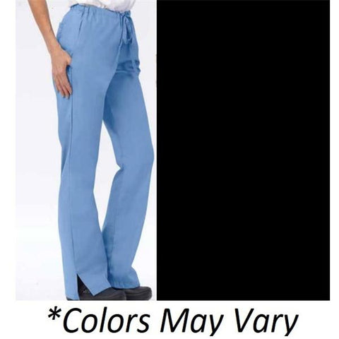 Fashion Seal Scrub Pant Fashion Poplin Womens Small Black Each - 7086-S