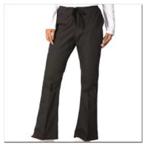 Fashion Seal Scrub Pant Womens X-Large Black Each - 7077-XL