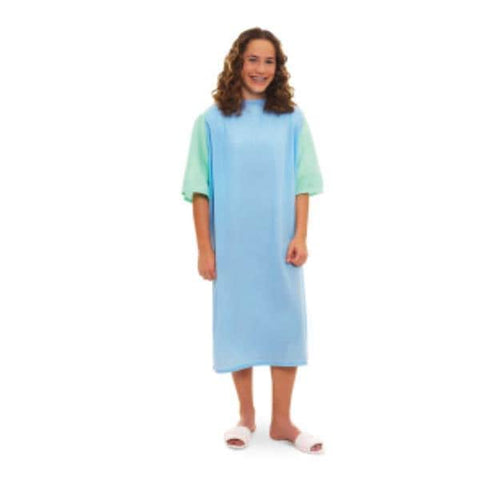 Fashion Seal Gown Patient 100% Polyester Unisex Green Teen Each - 5663