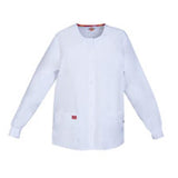 Dickies Jacket Warm-Up 55% Cotton / 45% Polyester White Medium Each - 86306-WHWZ-M