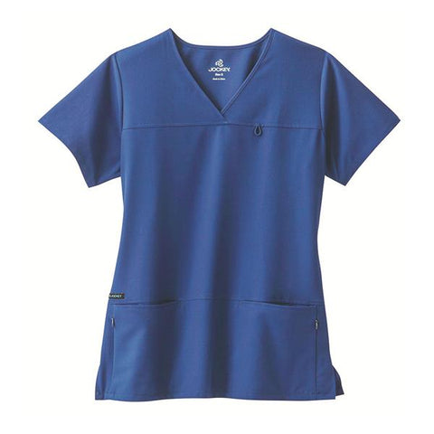 Jockey (TM) Scrubs Shirt Scrub Jockey 2299 Womens Small Royal Blue Each - 2299-064-S