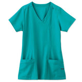 Jockey (TM) Scrubs Shirt Scrub Jockey Womens Small Teal Each - 2306-017-S