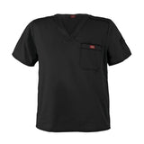 Dickies Shirt Scrub Mens Medium Black Each - 81722-BLKZ-M