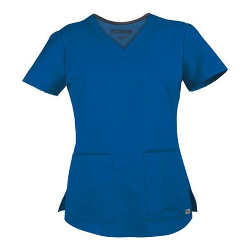 Grey's Anatomy (TM) Shirt Scrub Greys Anatomy™ Missy Womens 2X Large Royal Each - 71166-08-2XL
