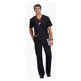 Orange Standard Shirt Scrub Orange Standard G3107 Balboa Unisex 2X Large Black Each - G3107-02-2XL