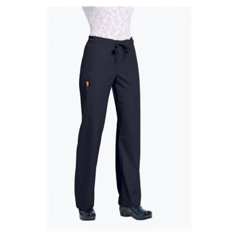 Orange Standard Pant Scrub Orange Standard G3702 Unisex X-Small Short Black Each - G3702S-02XXS