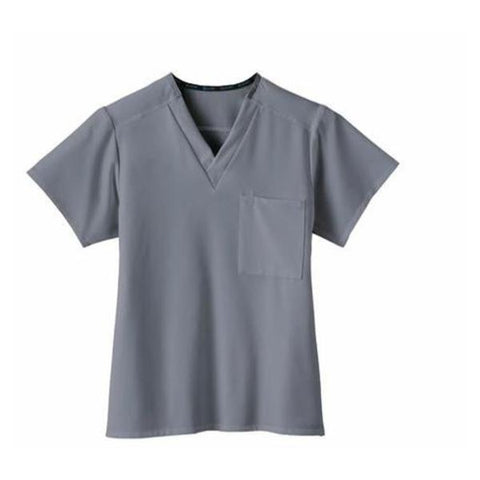 Jockey (TM) Scrubs Shirt Scrub Jockey 2200 Unisex Medium Pewter Each - 2200-1054-M