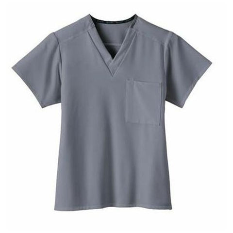 Jockey (TM) Scrubs Shirt Scrub Jockey 2200 Unisex 2X Large Pewter Each - 2200-1054-2X
