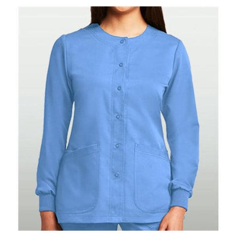 Grey's Anatomy (TM) Jacket Warm-Up 77% Polyester / 23% Rayon Womens Ceil Large 4 Pockets Each - 4450-40-L