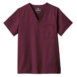 White Swan Uniform, Inc. Shirt Scrub Unisex 4X Large Wine Each - 14900-0384XL