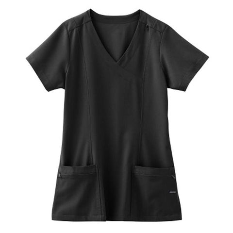 Jockey (TM) Scrubs Shirt Scrub Jockey 2306 Womens X-Large Black Each - 2306-015-XL